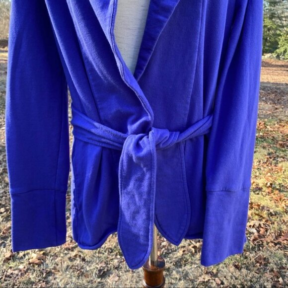THE NORTH FACE JACKET COAT BLAZER CARDIGAN PURPLE BELT ACTIVE Size M - Picture 3 of 12